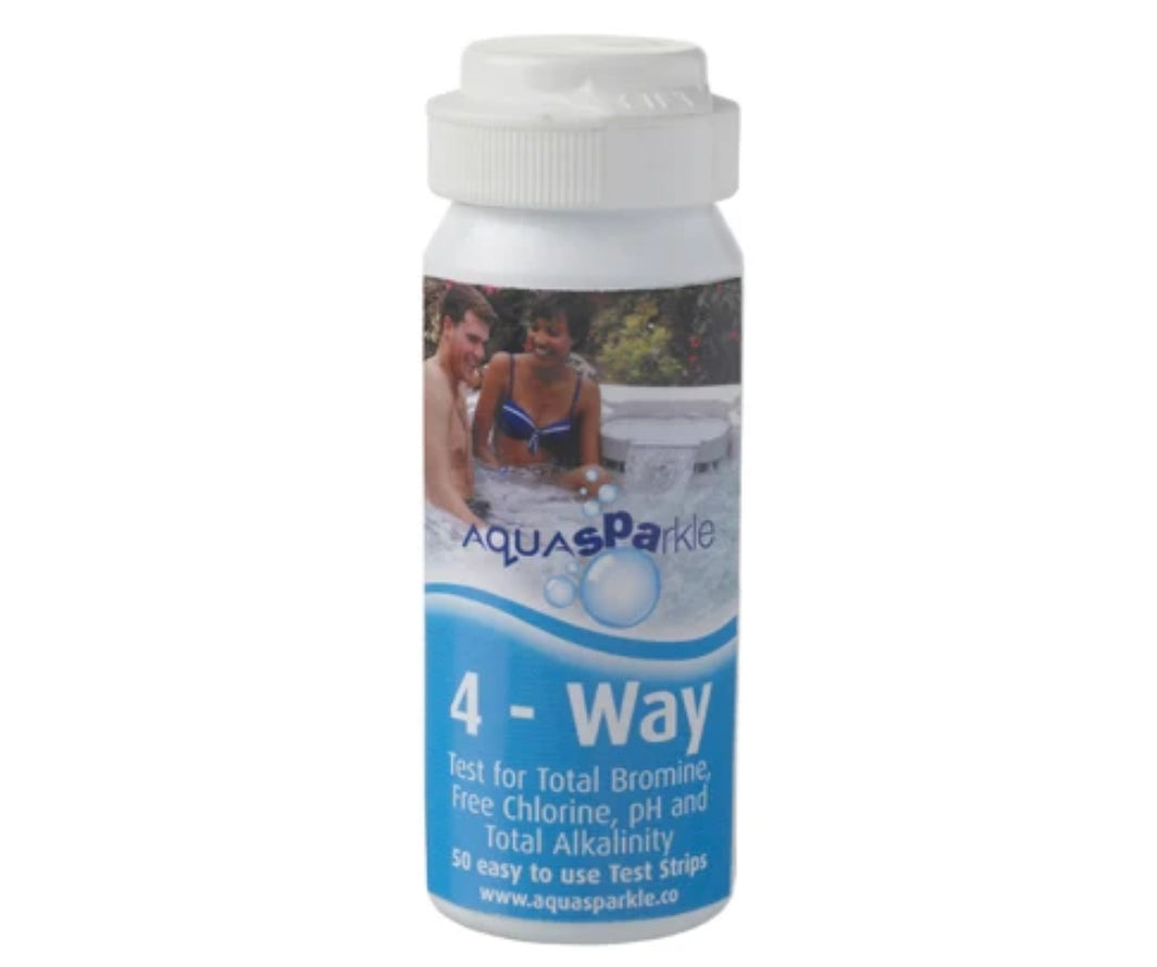 AquaSPArkle 4-Way Test Strips