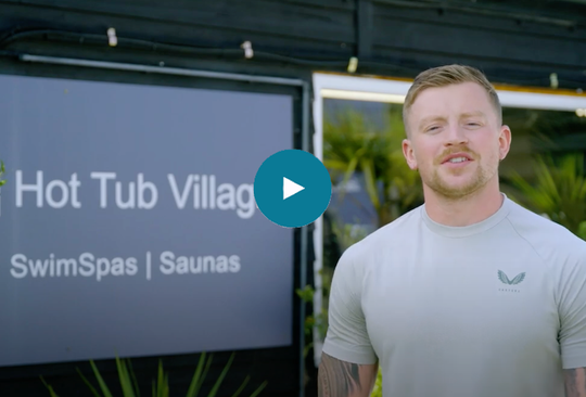 Adam Peaty OBE - Jacuzzi Visit to Hot Tub Village